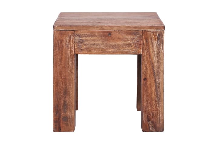 Sohvapöytä 30x30x30 cm täysi kierrätetty puu - Ruskea - Huonekalut - Pöydät & ruokailuryhmät - Sohvapöytä