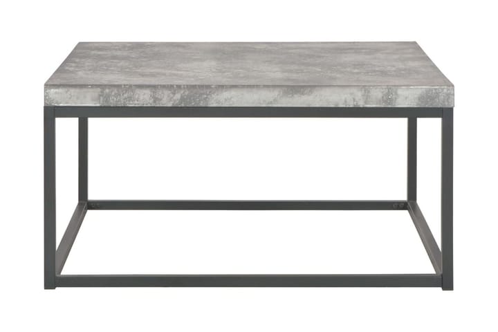 Sohvapöytä 75x75x38 cm betonityyli - Harmaa - Huonekalut - Pöydät & ruokailuryhmät - Sohvapöytä