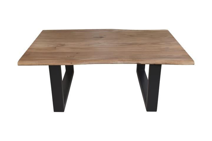 Sohvapöytä Arhunda 120 cm - Akaasia/Musta - Huonekalut - Pöytä & ruokailuryhmä - Sohvapöytä