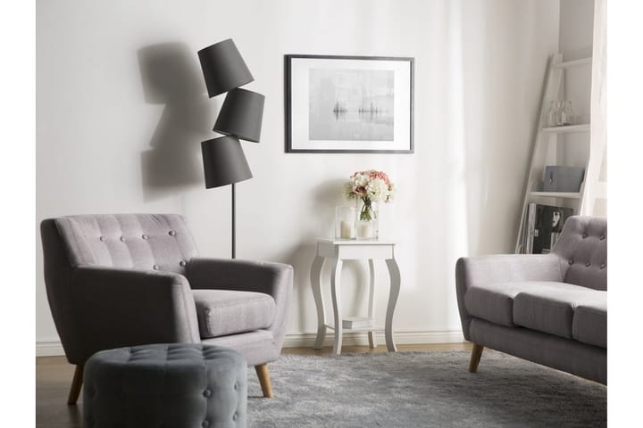 Sohvapöytä Avon 42 cm - Valkoinen - Huonekalut - Tuolit - Käsinojallinen tuoli