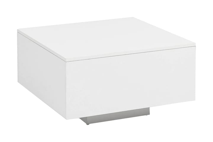 Sohvapöytä Bacarri 60 cm Säilytyksellä - Valkoinen - Huonekalut - Pöytä & ruokailuryhmä - Sohvapöytä