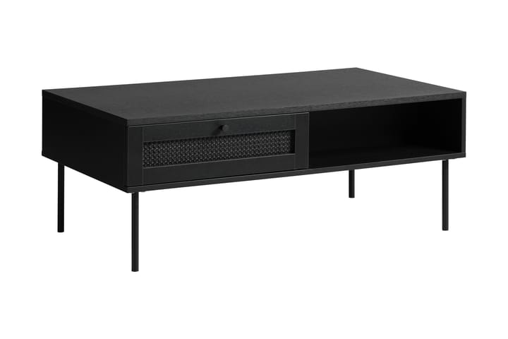 Sohvapöytä Benzem 60x110 cm - Musta - Huonekalut - Pöytä & ruokailuryhmä - Sohvapöytä