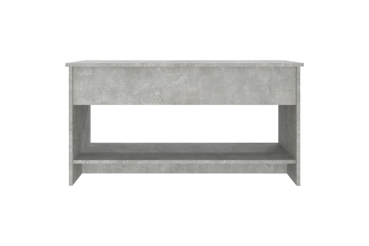 Sohvapöytä betoninharmaa 102x50x52,5 cm tekninen puu - Harmaa - Huonekalut - Pöytä & ruokailuryhmä - Sohvapöytä