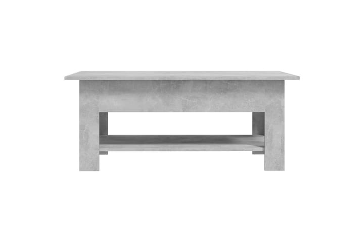 Sohvapöytä betoninharmaa 102x55x42 cm lastulevy - Harmaa - Huonekalut - Pöytä & ruokailuryhmä - Sohvapöytä