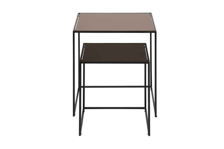 Sohvapöytä Bolto 45 cm 2:n setti - Musta/Pronssi - Sisustustuotteet - Peilit - Peilihuonekalut - Peilipöytä