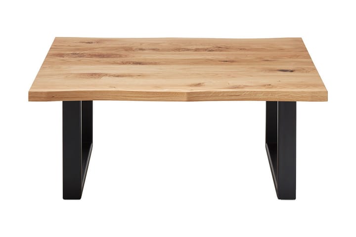 Sohvapöytä Bradnop 110 cm - Tammi/Musta - Huonekalut - Pöytä & ruokailuryhmä - Sohvapöytä