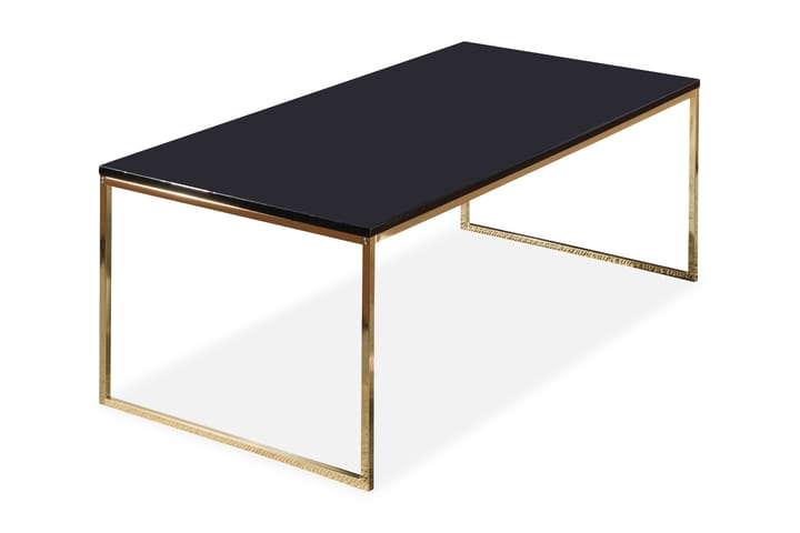 Sohvapöytä Brucken 120 cm - Musta/Kulta - Huonekalut - Pöydät & ruokailuryhmät - Sohvapöytä