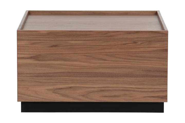 Sohvapöytä Cubin 82 cm - Pähkinänruskea/Musta - Huonekalut - Pöytä & ruokailuryhmä - Sohvapöytä