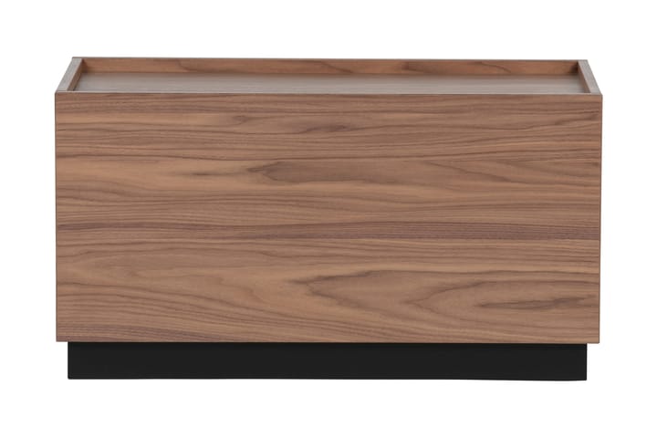 Sohvapöytä Cubin 82 cm - Pähkinänruskea/Musta - Huonekalut - Pöydät & ruokailuryhmät - Sohvapöytä