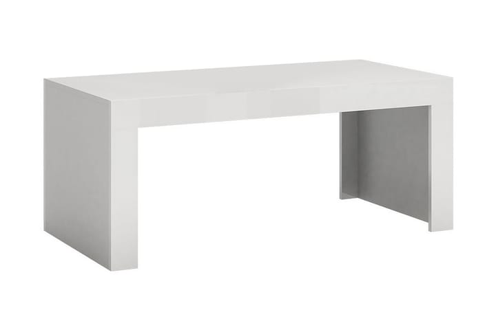 Sohvapöytä Deko 120 cm - Korkeakiilto/Valkoinen - Huonekalut - Pöytä & ruokailuryhmä - Sohvapöytä