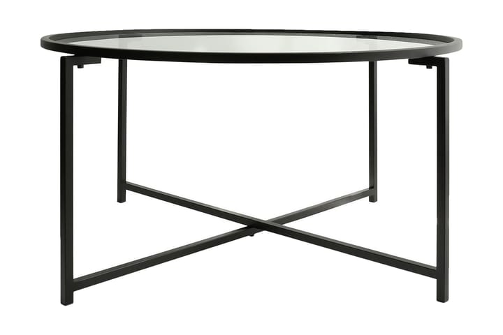 Sohvapöytä Fyste 83 cm Pyöreä - Musta - Huonekalut - Pöytä & ruokailuryhmä - Sohvapöytä