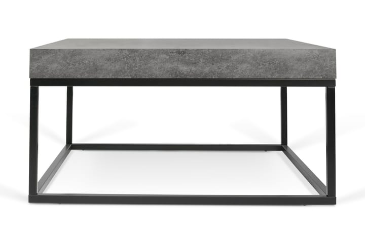 Sohvapöytä Gorrell 75 cm - Betoninharmaa/Musta - Huonekalut - Pöytä & ruokailuryhmä - Sohvapöytä