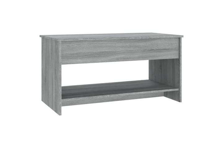 Sohvapöytä harmaa Sonoma 102x50x52,5 cm tekninen puu - Harmaa - Huonekalut - Pöytä & ruokailuryhmä - Sohvapöytä