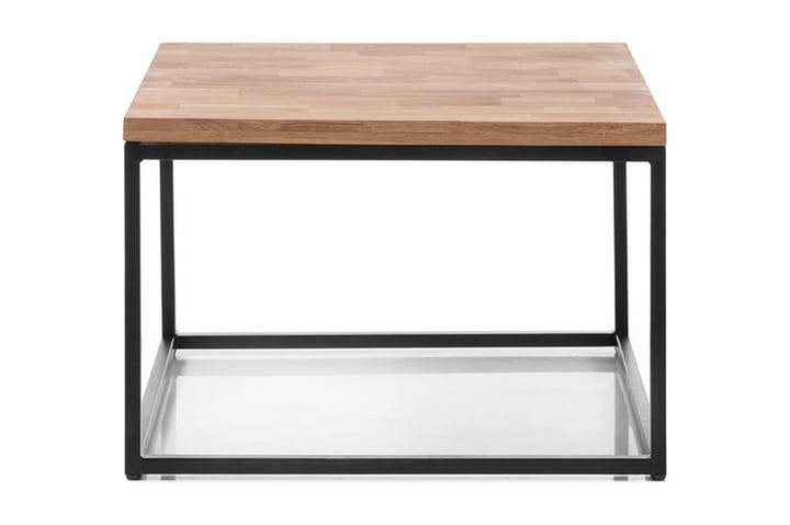 Sohvapöytä Hiraoka 70 cm - Tammi / Musta - Huonekalut - Pöytä & ruokailuryhmä - Sohvapöytä