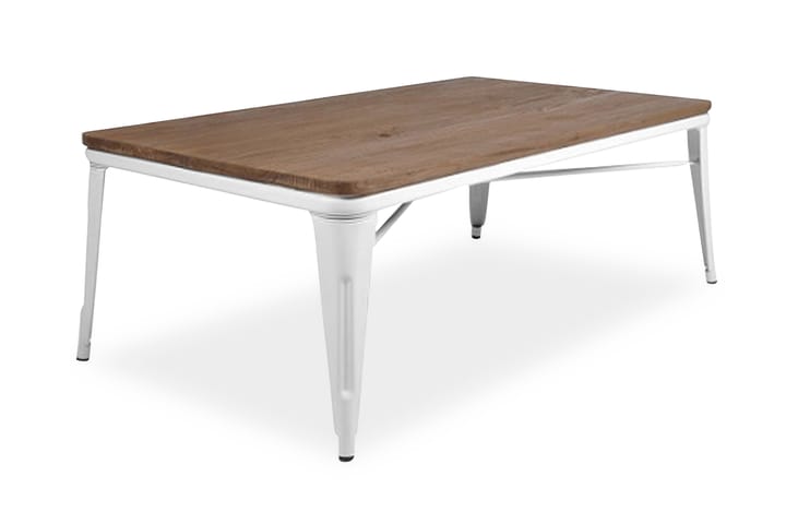 Sohvapöytä Invik 70 cm - Ruskea/Valkoinen - Huonekalut - Pöytä & ruokailuryhmä - Sohvapöytä