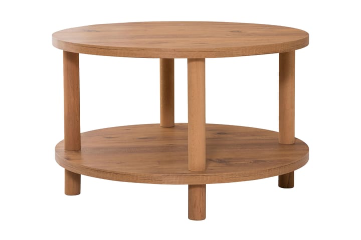 Sohvapöytä Jamal 70x43,7x70 cm Pyöreä - Vihreä - Huonekalut - Pöytä & ruokailuryhmä - Sohvapöytä
