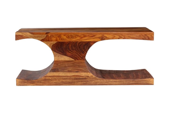 Sohvapöytä kiinteä seesampuu 90x50x35 cm - Ruskea - Huonekalut - Pöydät & ruokailuryhmät - Sohvapöytä