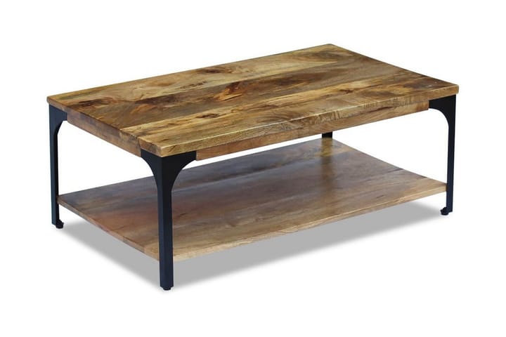 Sohvapöytä Mangopuu 100x60x38 cm - Ruskea - Huonekalut - Pöydät & ruokailuryhmät - Sohvapöytä
