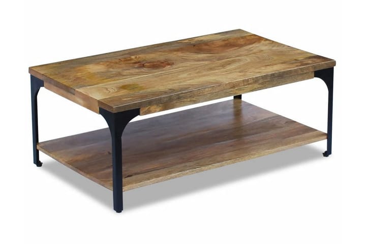 Sohvapöytä Mangopuu 100x60x38 cm - Ruskea - Huonekalut - Pöydät & ruokailuryhmät - Sohvapöytä