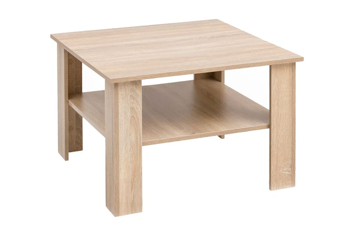 Sohvapöytä Marianthi 60 cm Säilytyksellä Hylly - Luonnonväri - Huonekalut - Pöytä & ruokailuryhmä - Sohvapöytä