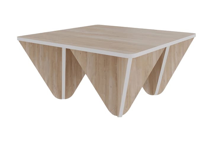 Sohvapöytä Mavericka 80x37,8x80 cm - Tammi - Huonekalut - Pöytä & ruokailuryhmä - Sohvapöytä