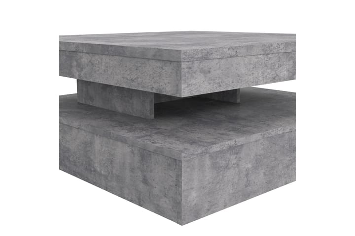 Sohvapöytä Mesne 78 cm Säilytyksellä Hylly - Betoninharmaa - Huonekalut - Pöydät & ruokailuryhmät - Sohvapöytä