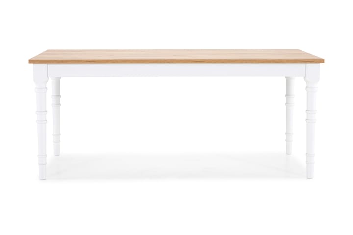 Sohvapöytä Milton 130 cm - Tammiviilu/Valkoinen - Huonekalut - Pöytä & ruokailuryhmä - Sohvapöytä