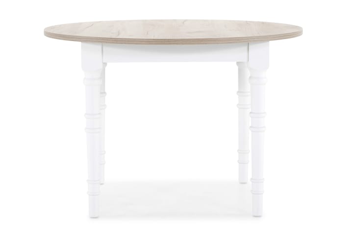 Sohvapöytä Milton 80 cm Pyöreä - Beige/Valkoinen - Huonekalut - Pöytä & ruokailuryhmä - Sohvapöytä