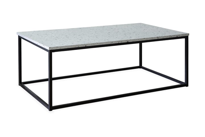 Sohvapöytä Minto 120 cm - Terrazzo/Harmaa/Musta - Huonekalut - Pöytä & ruokailuryhmä - Sohvapöytä