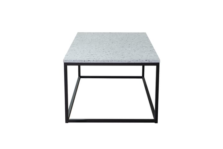 Sohvapöytä Minto 120 cm - Terrazzo/Harmaa/Musta - Huonekalut - Pöytä & ruokailuryhmä - Sohvapöytä