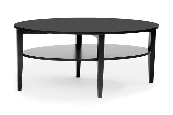 Sohvapöytä Mora 120 cm Pyöreä Musta - Musta - Huonekalut - Pöytä & ruokailuryhmä - Sohvapöytä
