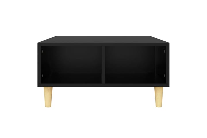 Sohvapöytä musta 60x60x30 cm lastulevy - Musta - Huonekalut - Pöydät & ruokailuryhmät - Sohvapöytä