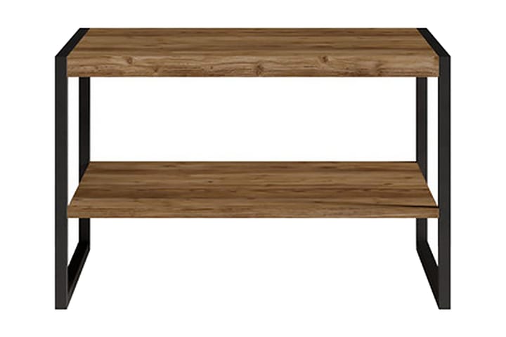 Sohvapöytä Namnerum 65 cm Säilytyksellä Hylly - Luonnonväri/Musta - Huonekalut - Pöytä & ruokailuryhmä - Sohvapöytä