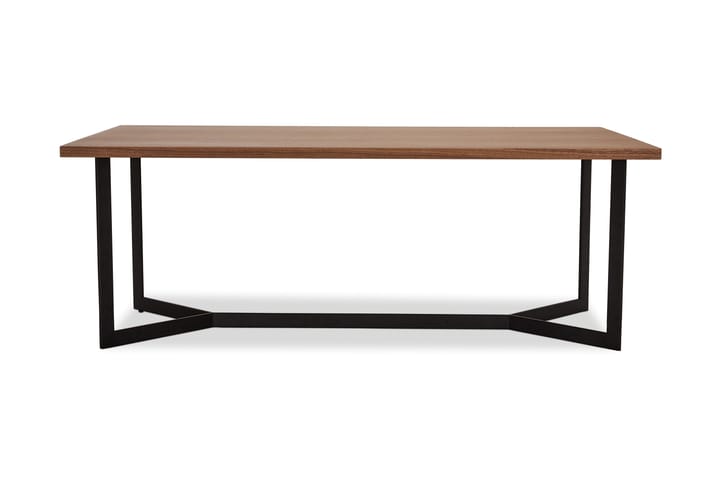 Sohvapöytä Oldington 140 cm - Pähkinänruskea/Musta - Huonekalut - Pöytä & ruokailuryhmä - Sohvapöytä