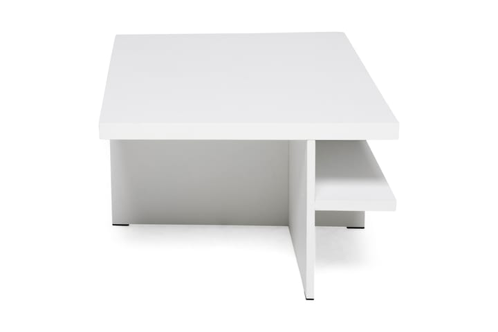Sohvapöytä Oliver 100 cm 2 jakkaran paikkaa - Valkoinen - Huonekalut - Pöydät & ruokailuryhmät - Sohvapöytä