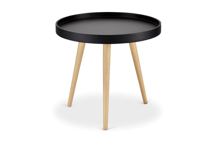 Sohvapöytä Opus 50 cm Pyöreä - Musta/Luonnonväri - Huonekalut - Pöytä & ruokailuryhmä - Sohvapöytä