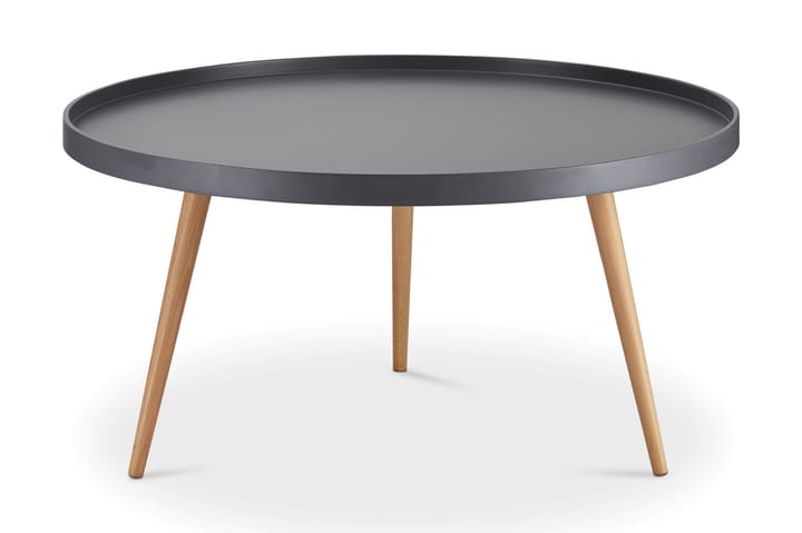 Sohvapöytä Opus 90 cm Pyöreä - Harmaa/Luonnonväri - Huonekalut - Pöytä & ruokailuryhmä - Sohvapöytä