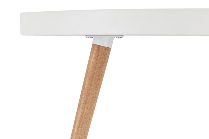 Sohvapöytä Opus 90 cm Pyöreä - Valkoinen/Luonnonväri - Huonekalut - Pöydät & ruokailuryhmät - Sohvapöytä