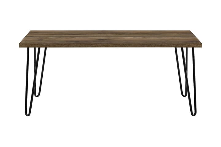 Sohvapöytä Owen 107 cm Pähkinänruskea/Musta - Dorel Home - Huonekalut - Pöytä & ruokailuryhmä - Sohvapöytä