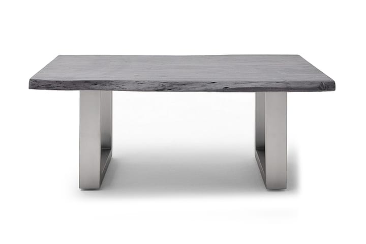 Sohvapöytä Pomaire 110 cm Jalat U-muoto - Tuhkanharmaa - Huonekalut - Pöytä & ruokailuryhmä - Sohvapöytä