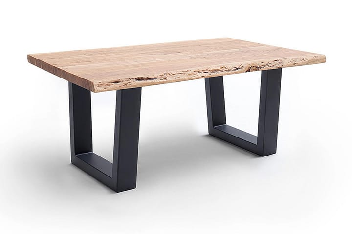 Sohvapöytä Pomaire 110 cm Jalka T-muoto - Akaasia/Antrasiitti - Huonekalut - Pöytä & ruokailuryhmä - Sohvapöytä