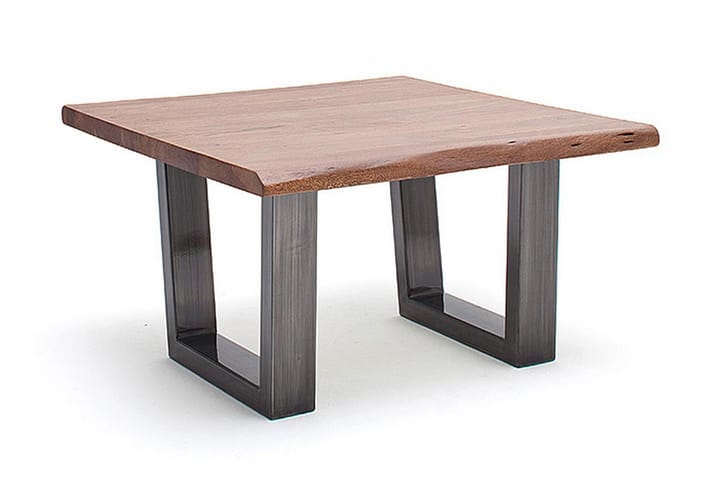 Sohvapöytä Pomaire 75 cm Jalka T-muoto - Tummanruskea - Huonekalut - Pöytä & ruokailuryhmä - Sohvapöytä