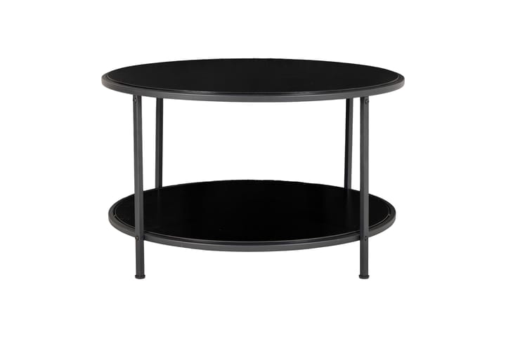 Sohvapöytä Rockci 80 cm Pyöreä - Musta - Huonekalut - Pöytä & ruokailuryhmä - Sohvapöytä