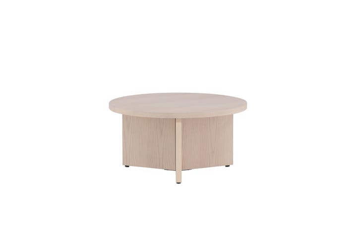 Sohvapöytä Saltö 85 cm Valkoinen - Vind - Puutarhakalusteet - Terassipöydät - Ruokapöytä terassille