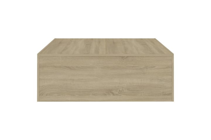 Sohvapöytä Sonoma-tammi 100x100x35 cm lastulevy - Huonekalut - Pöydät & ruokailuryhmät - Sohvapöytä