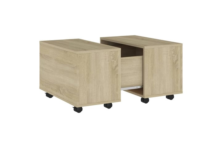 Sohvapöytä Sonoma-tammi 60x60x38 cm lastulevy - Huonekalut - Pöytä & ruokailuryhmä - Sohvapöytä