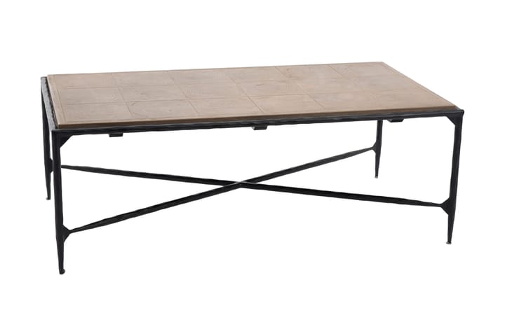 Sohvapöytä Spjutsbo 110 cm - Hiekka/Musta - Huonekalut - Pöydät & ruokailuryhmät - Sohvapöytä