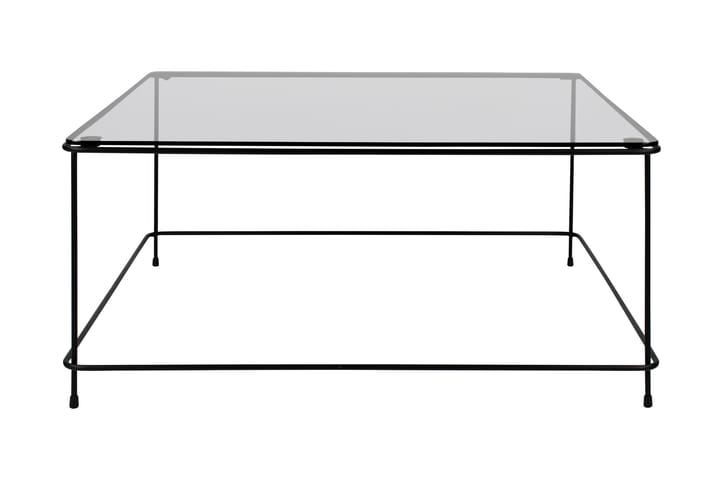 Sohvapöytä Starlette 78 cm - Musta/Kirkas - Huonekalut - Pöydät & ruokailuryhmät - Sohvapöytä
