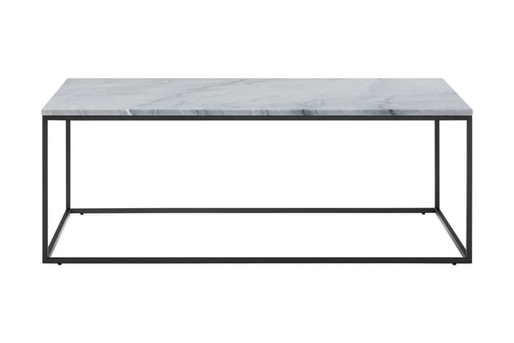 Sohvapöytä Titania 120 cm Marmori - Harmaa/Musta - Huonekalut - Pöytä & ruokailuryhmä - Marmoripöydät