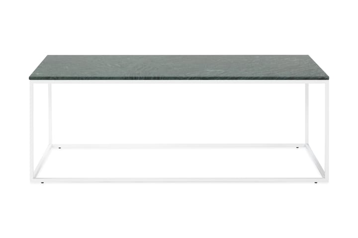Sohvapöytä Titania 120 cm Marmori - Vihreä/Valkoinen - Huonekalut - Pöytä & ruokailuryhmä - Marmoripöydät